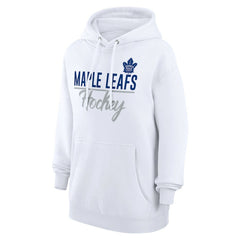 NHL Toronto Maple Leafs G-III 4Her by Carl Banks Women's Team Fleece Pullover Hoodie - White