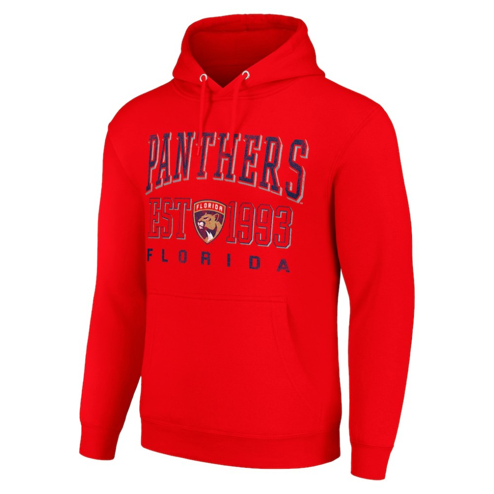 NHL Florida Panthers Starter Graphic Pullover Hoodie - Red