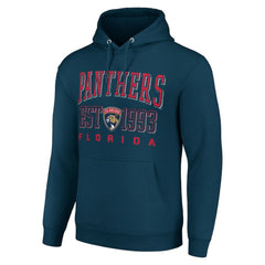 NHL Florida Panthers Starter Graphic Pullover Hoodie - Navy