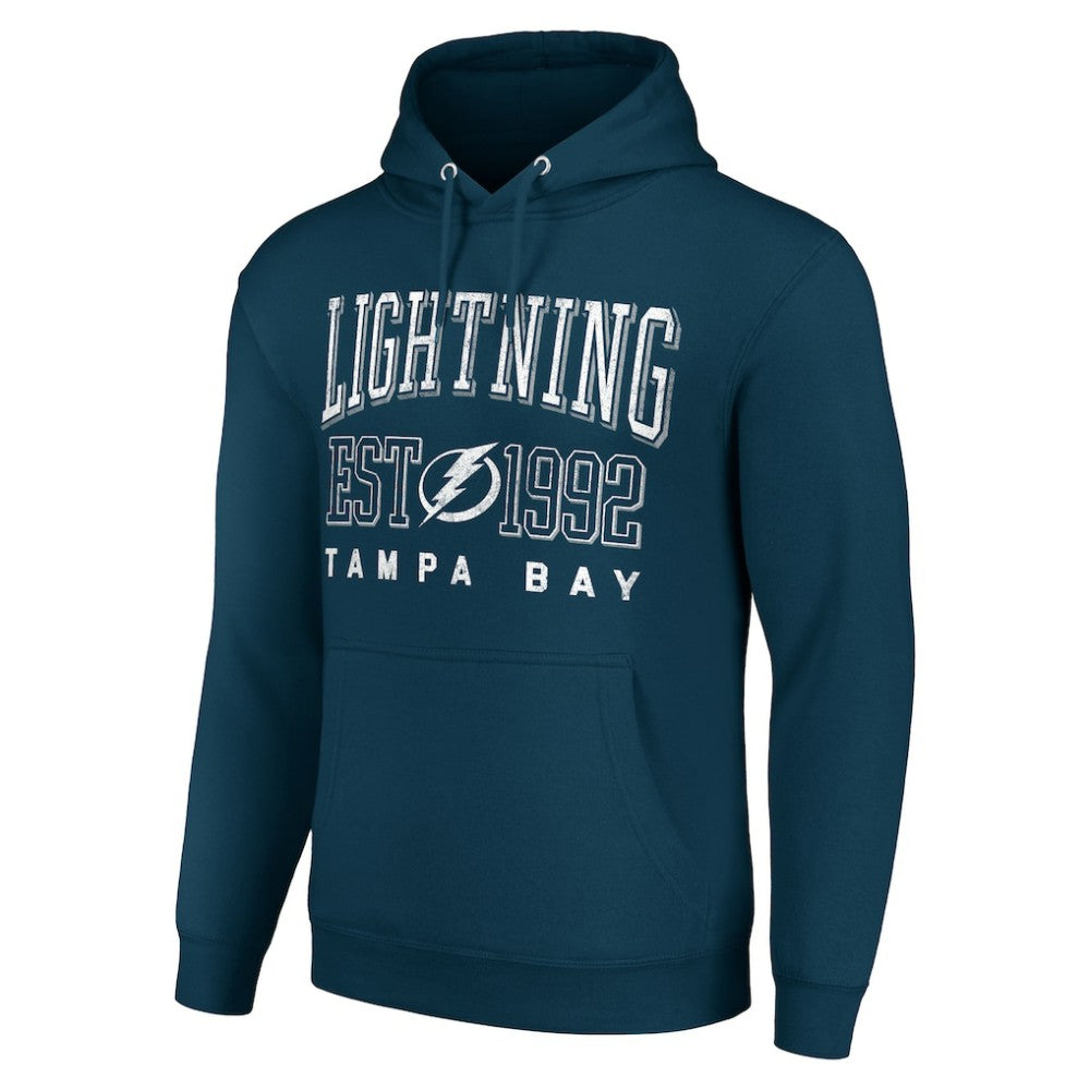 NHL Tampa Bay Lightning Starter Graphic Pullover Hoodie - Navy