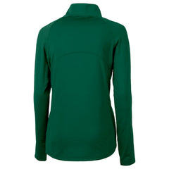 Colorado Rockies Cutter & Buck Women's City Connect Adapt Eco Knit Recycled Half-Zip Pullover Top - Hunter Green Pullover