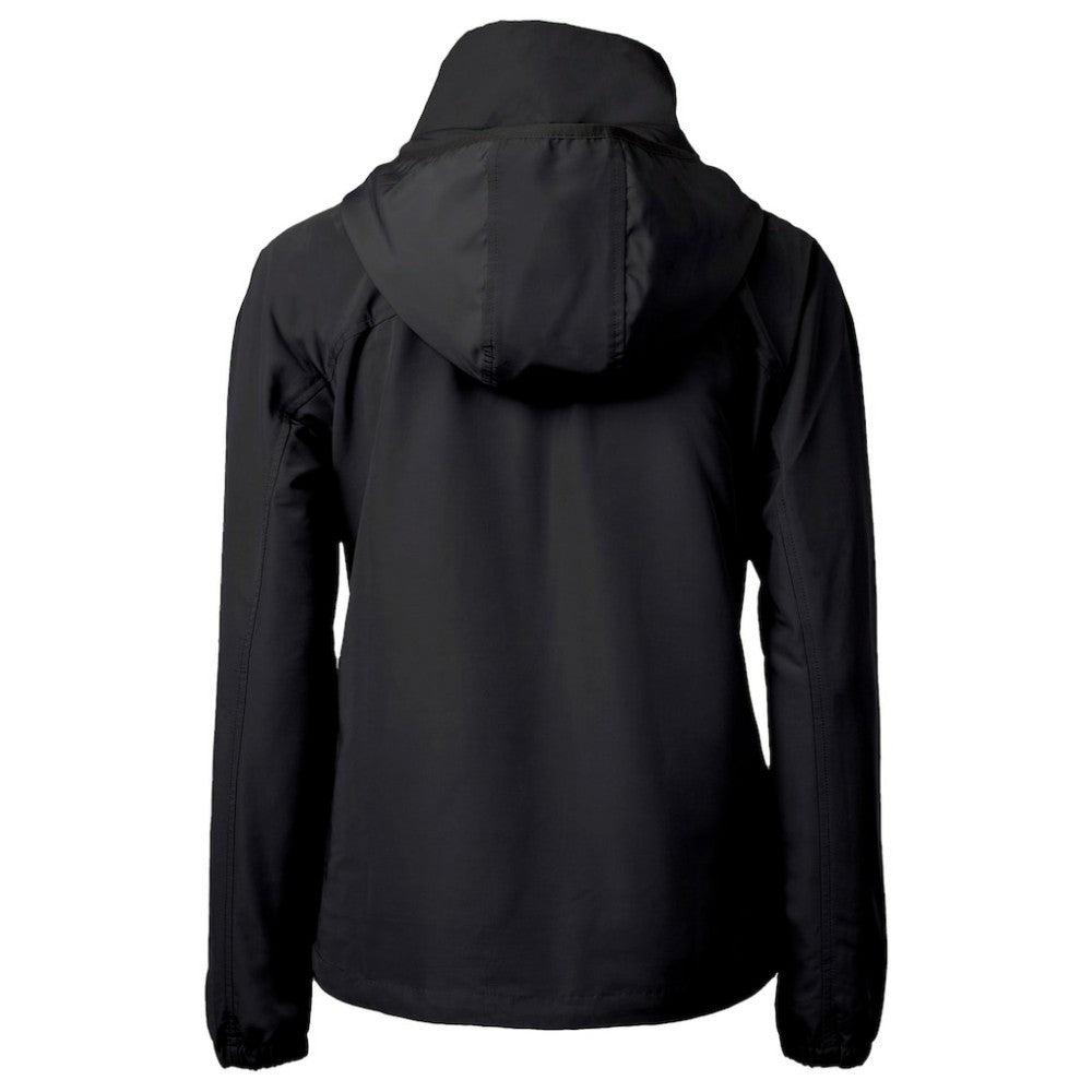 San Diego Padres Cutter & Buck Women's City Connect Charter Eco Recycled Half-Zip Anorak Jacket - Black Jackets