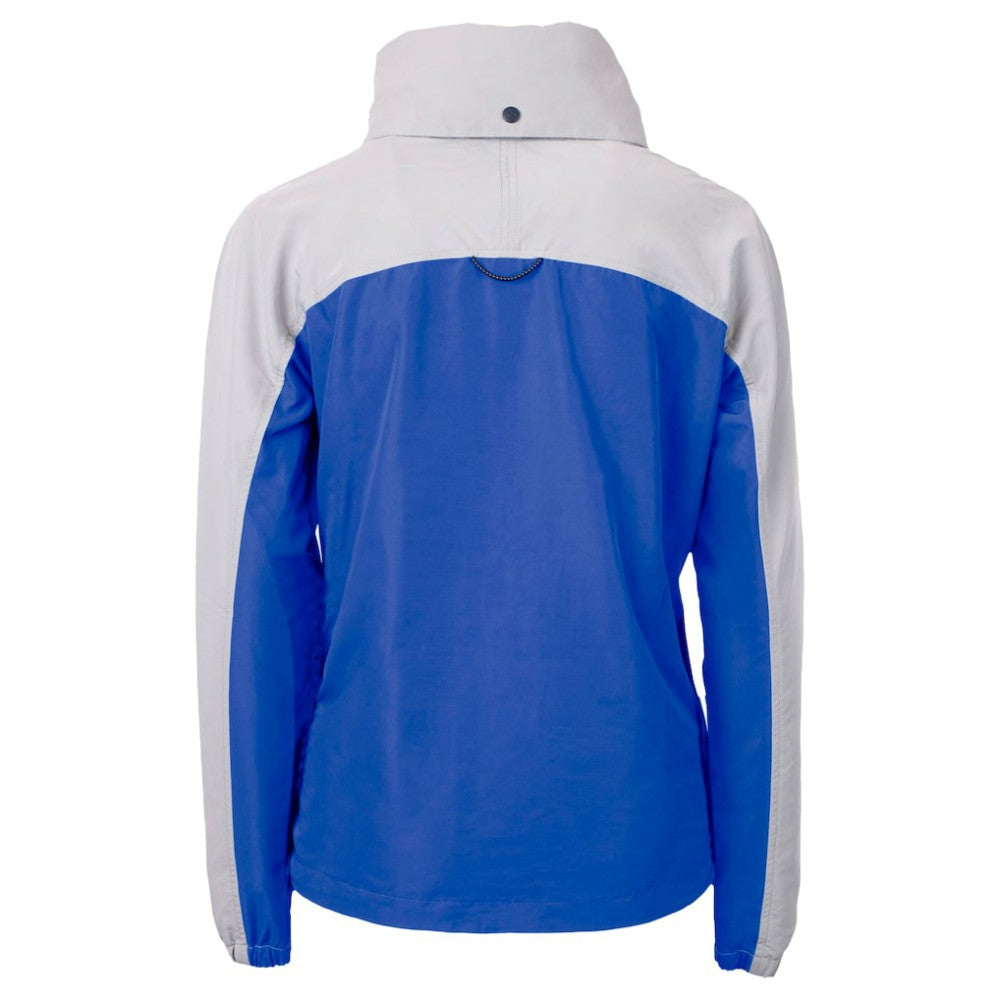 Los Angeles Dodgers Cutter & Buck Women's City Connect Charter Eco Recycled Half-Zip Anorak Jacket - Royal Jackets