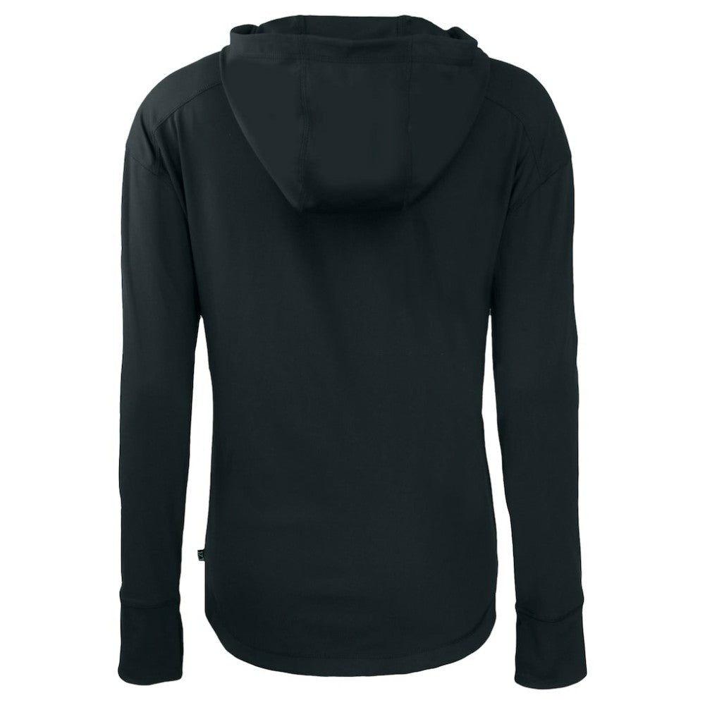 San Francisco Giants Cutter & Buck Women's City Connect Daybreak Eco Recycled Full-Zip Hoodie - Black Hoodies