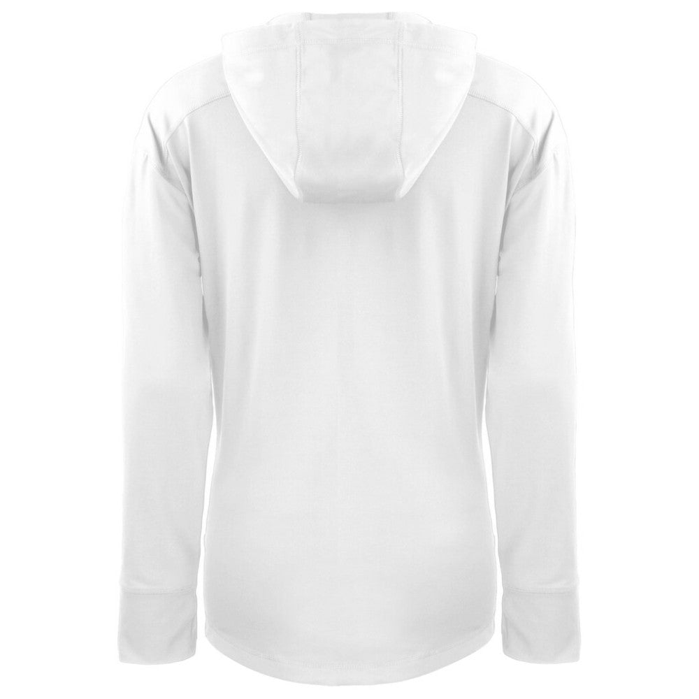 San Francisco Giants Cutter & Buck Women's City Connect Daybreak Eco Recycled Half-Zip Hoodie - White Hoodies