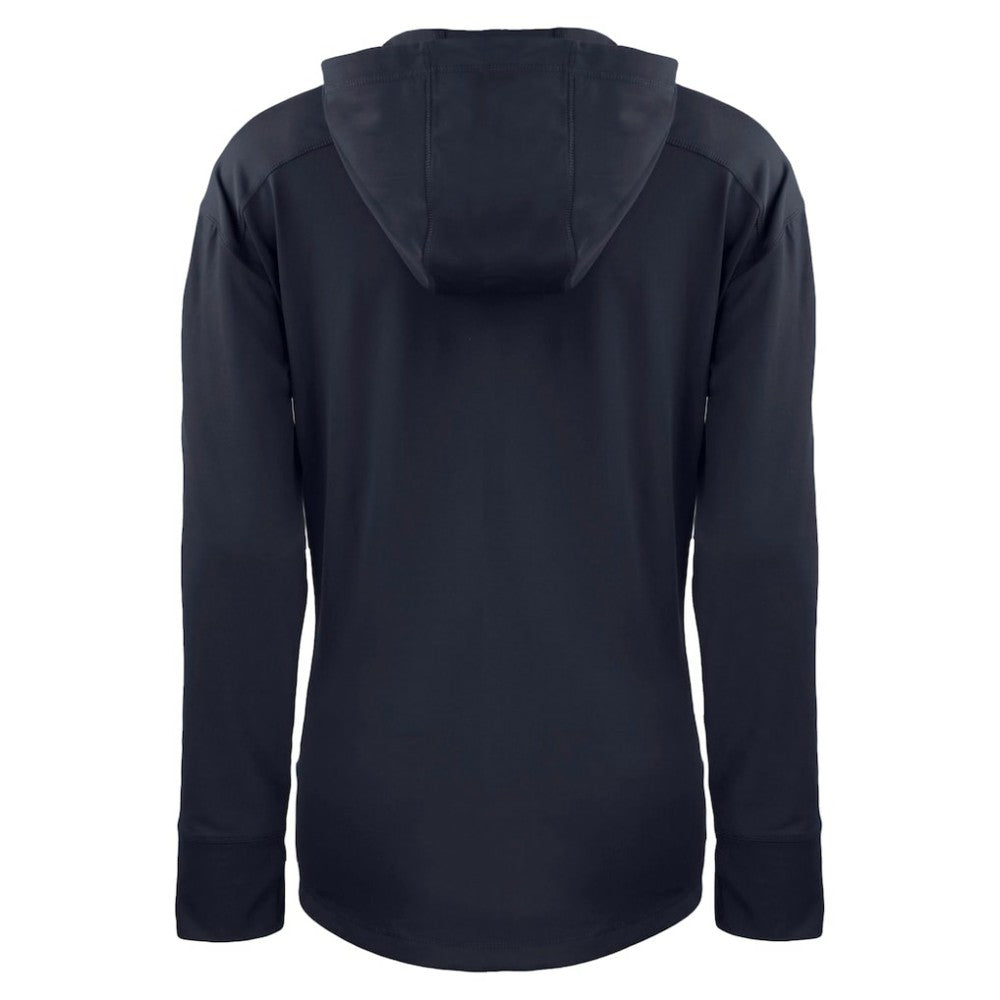 Chicago Cubs Cutter & Buck Women's City Connect Daybreak Eco Recycled Half-Zip Hoodie - Navy Hoodies