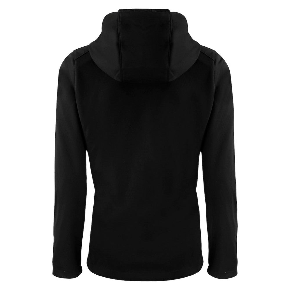 Chicago White Sox Cutter & Buck Women's City Connect Evoke Eco Softshell Recycled Full-Zip Hoodie Jacket - Black Jackets