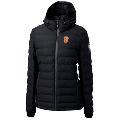 San Francisco Giants Cutter & Buck Women's City Connect Mission Ridge Repreve Eco Insulated Full-Zip Puffer Jacket - Black Jackets