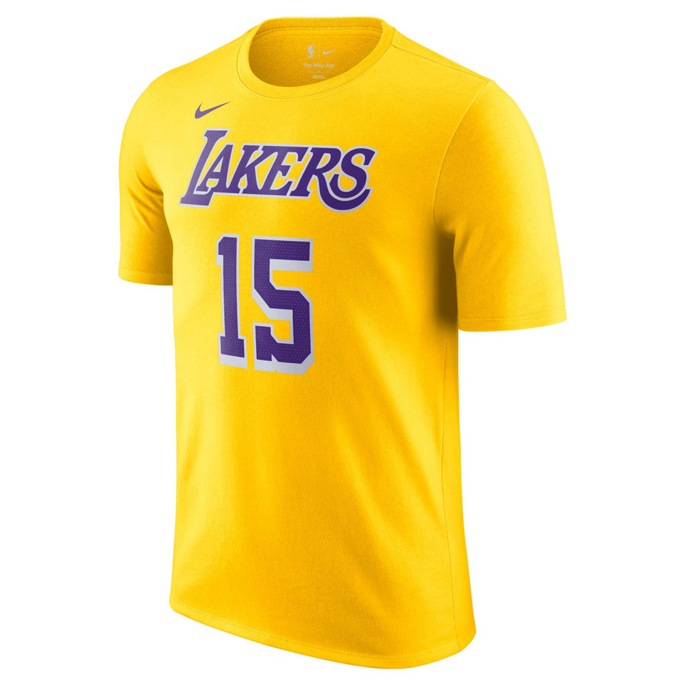 Austin Reaves Los Angeles Lakers Icon Edition Name & Number T-Shirt Gold