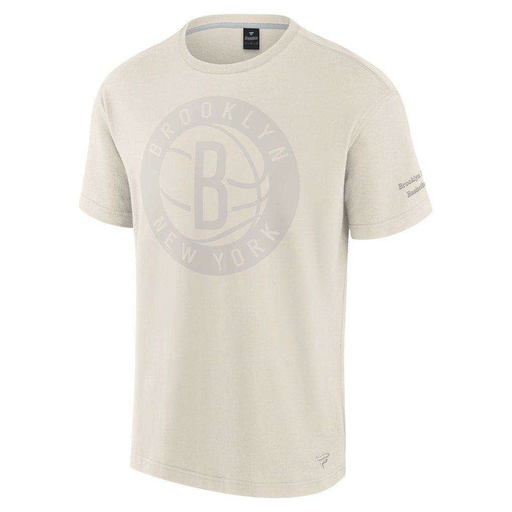 Brooklyn Nets Elements Iconic T-Shirt Cream