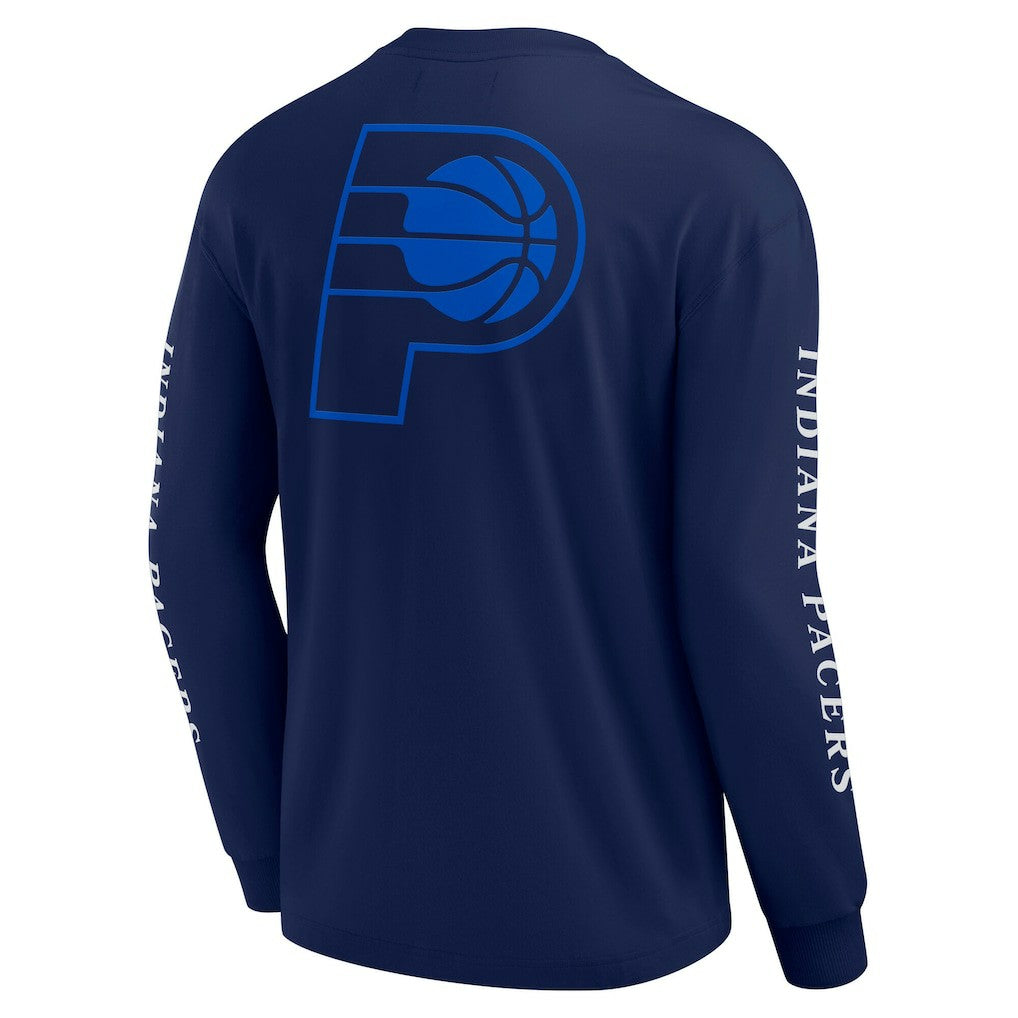 Indiana Pacers Elements Strive Long Sleeve T-Shirt  Navy