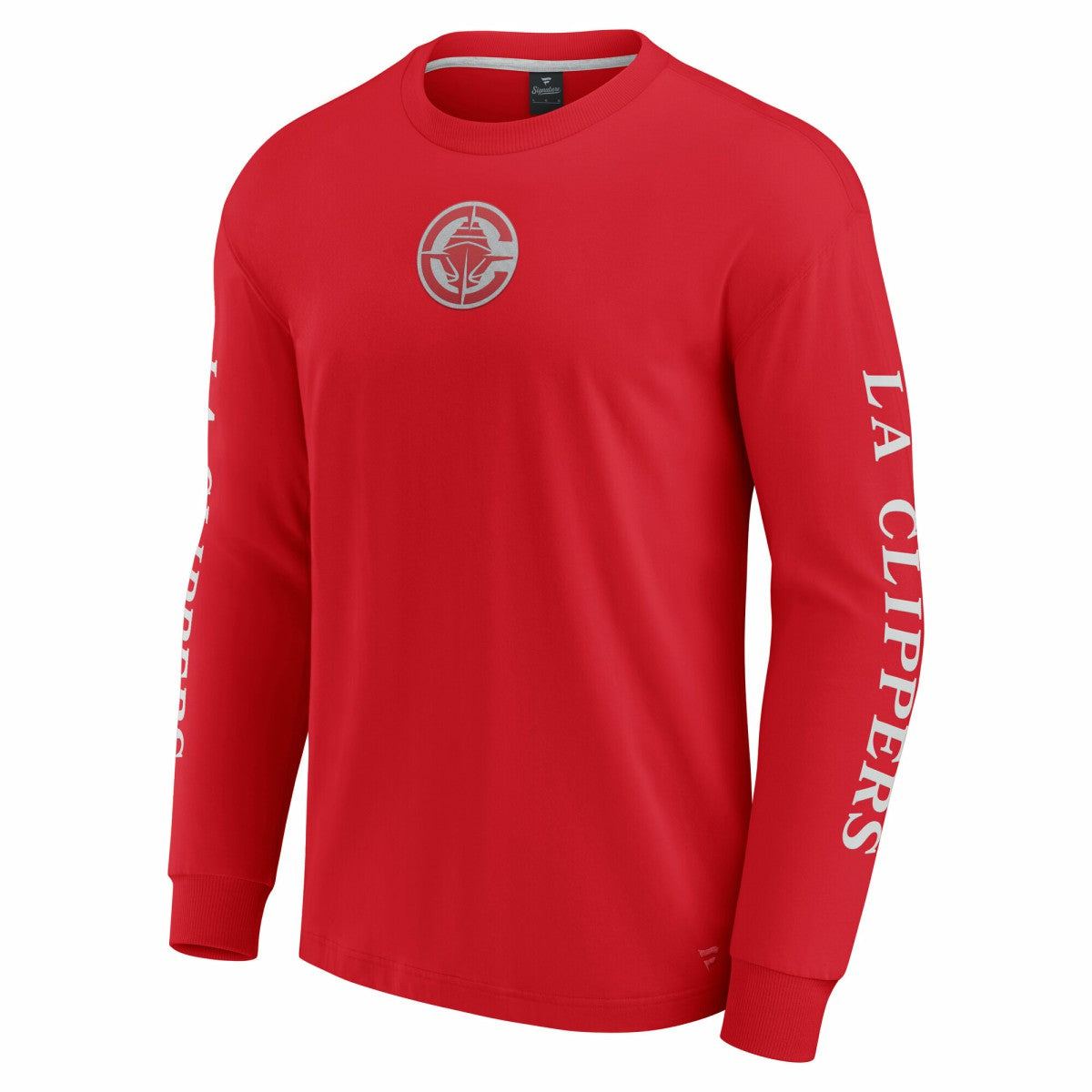 LA Clippers Elements Strive Long Sleeve T-Shirt  Red