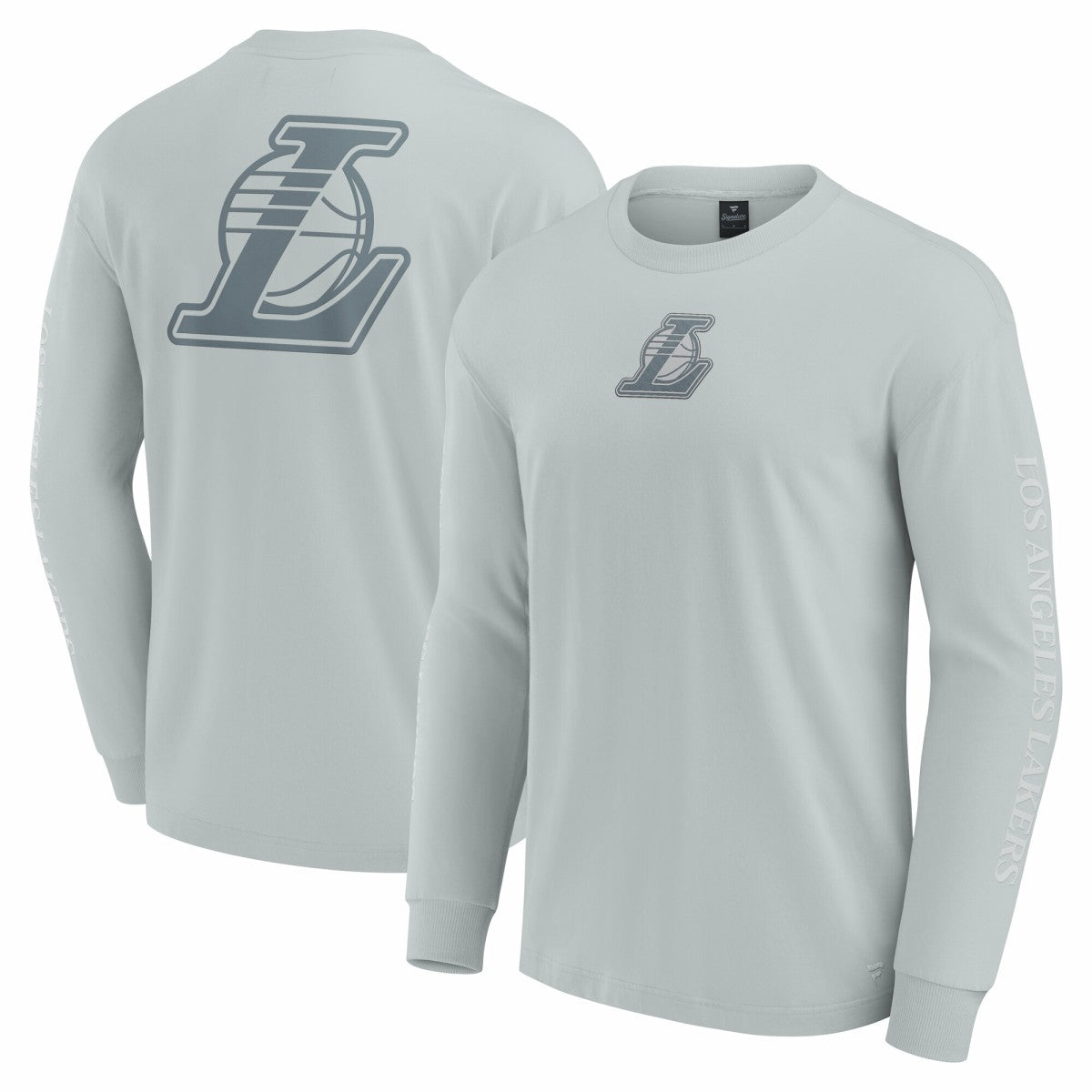 Los Angeles Lakers Elements Strive Long Sleeve T-Shirt  Gray