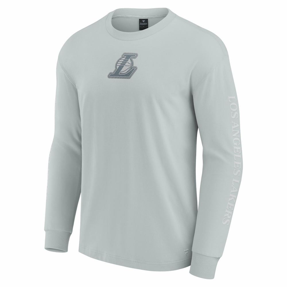Los Angeles Lakers Elements Strive Long Sleeve T-Shirt  Gray
