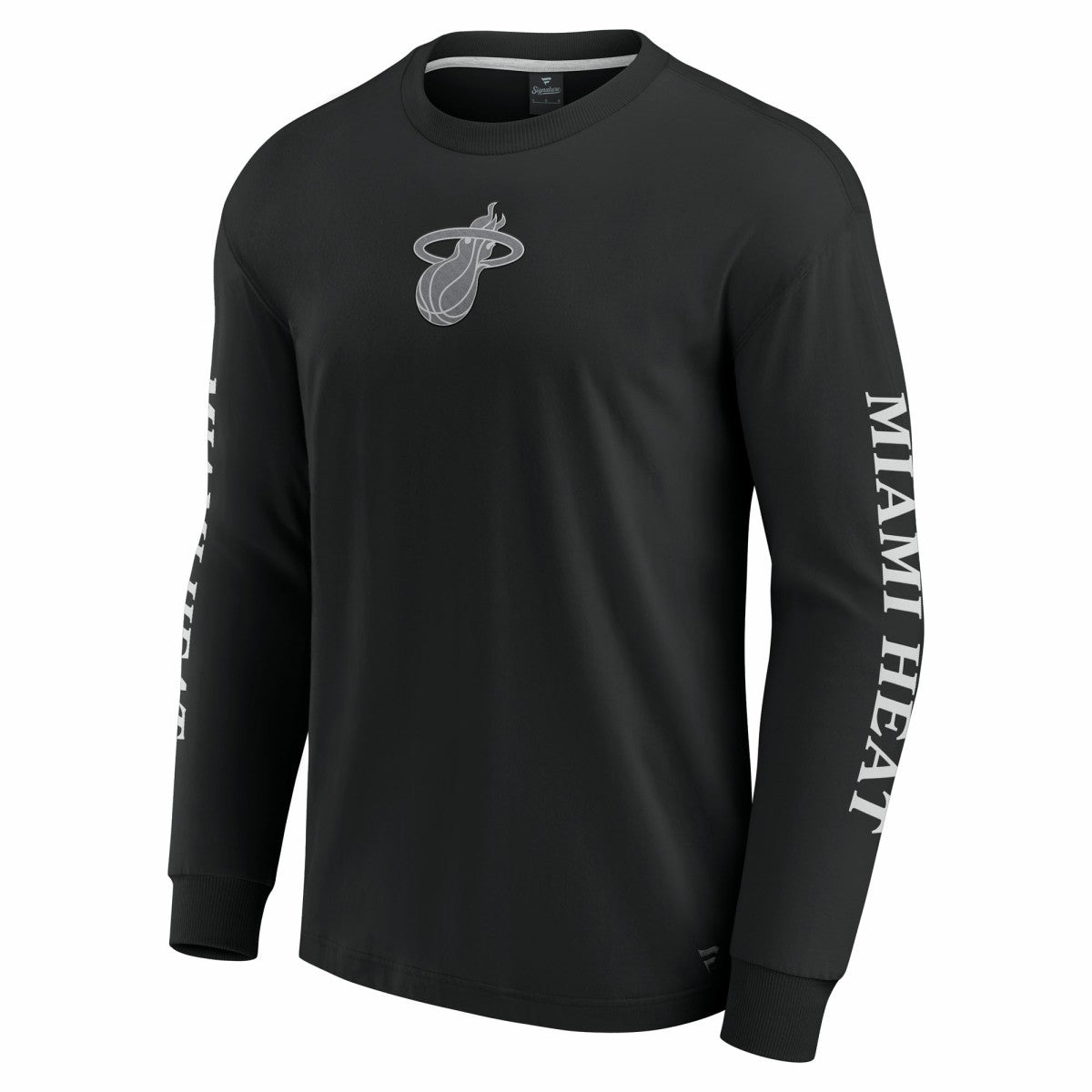 Miami Heat Elements Strive Long Sleeve T-Shirt  Black