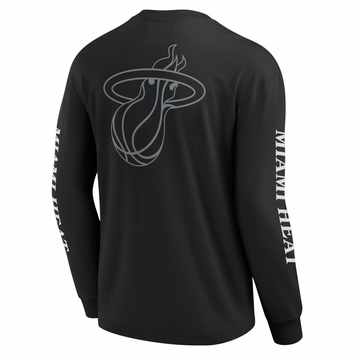 Miami Heat Elements Strive Long Sleeve T-Shirt  Black