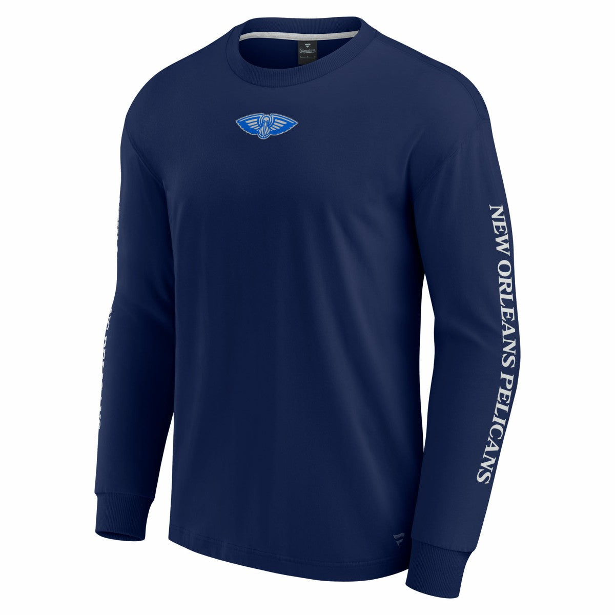 New Orleans Pelicans Elements Strive Long Sleeve T-Shirt  Navy