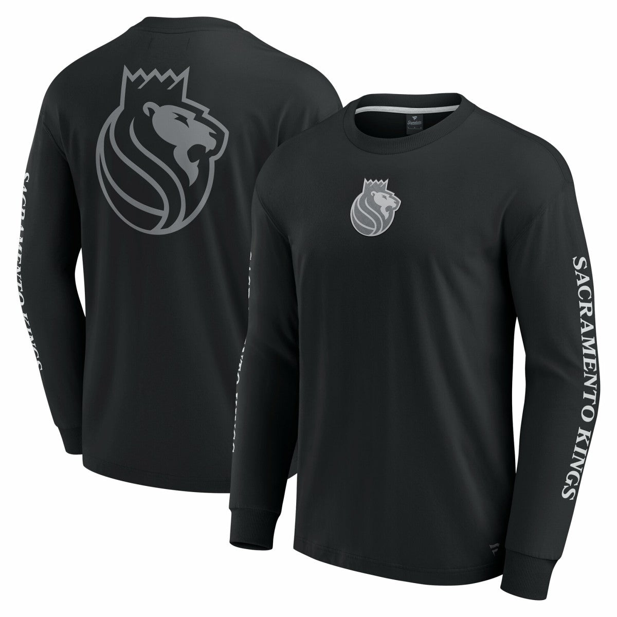 Sacramento Kings Elements Strive Long Sleeve T-Shirt  Black