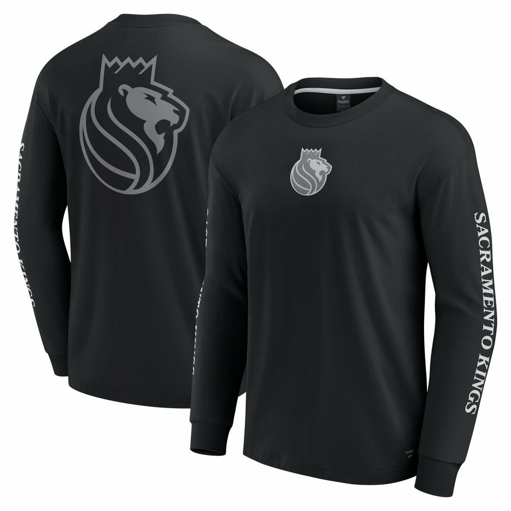 Sacramento Kings Elements Strive Long Sleeve T-Shirt  Black