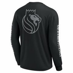 Sacramento Kings Elements Strive Long Sleeve T-Shirt  Black
