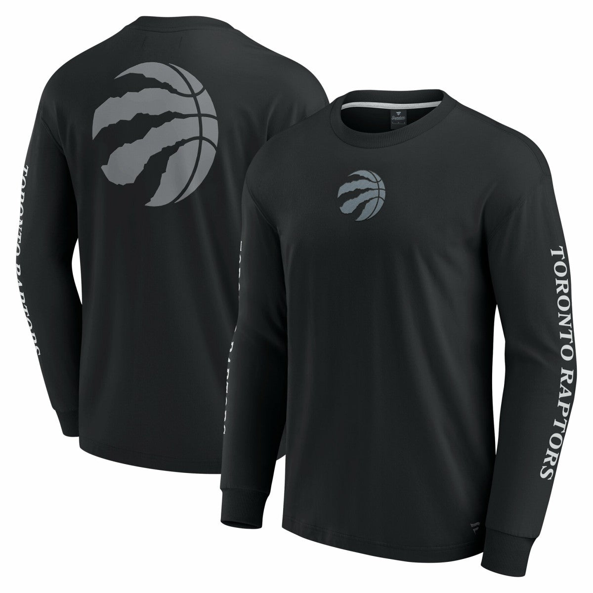 Toronto Raptors Elements Strive Long Sleeve T-Shirt  Black