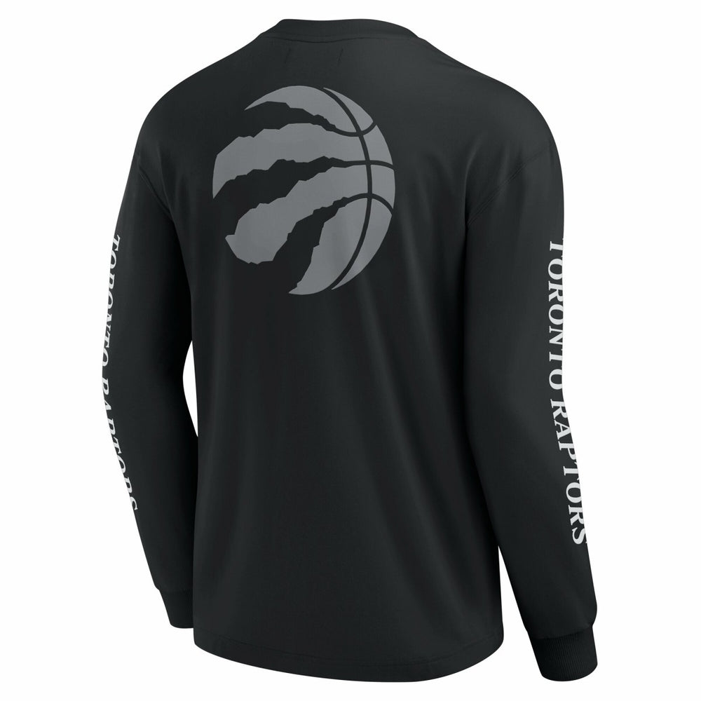 Toronto Raptors Elements Strive Long Sleeve T-Shirt  Black