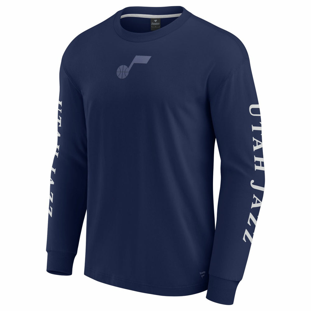 Utah Jazz Elements Strive Long Sleeve T-Shirt  Navy