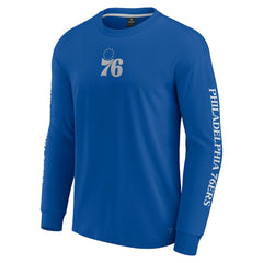 Philadelphia 76ers Elements Strive Long Sleeve T-Shirt  Royal
