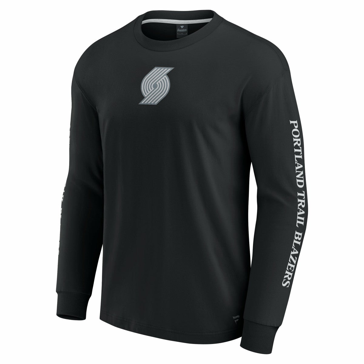 Portland Trail Blazers Elements Strive Long Sleeve T-Shirt  Black