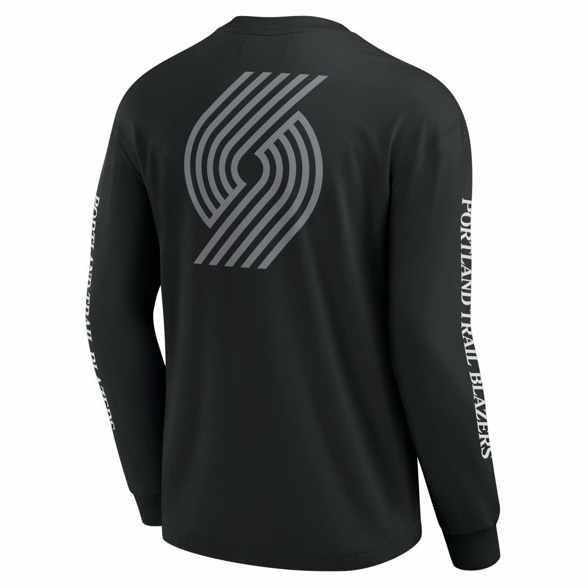 Portland Trail Blazers Elements Strive Long Sleeve T-Shirt  Black
