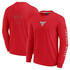 Chicago Bulls Elements Strive Long Sleeve T-Shirt  Red