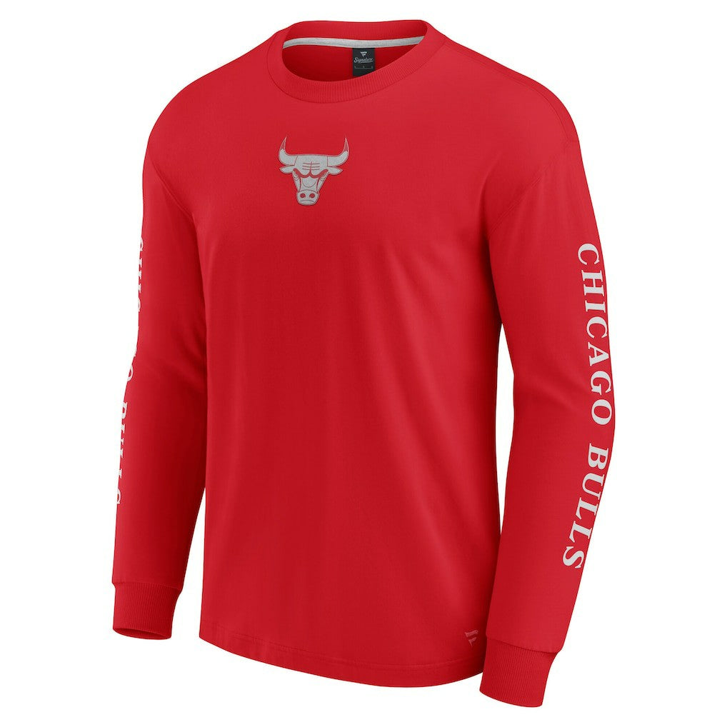 Chicago Bulls Elements Strive Long Sleeve T-Shirt  Red