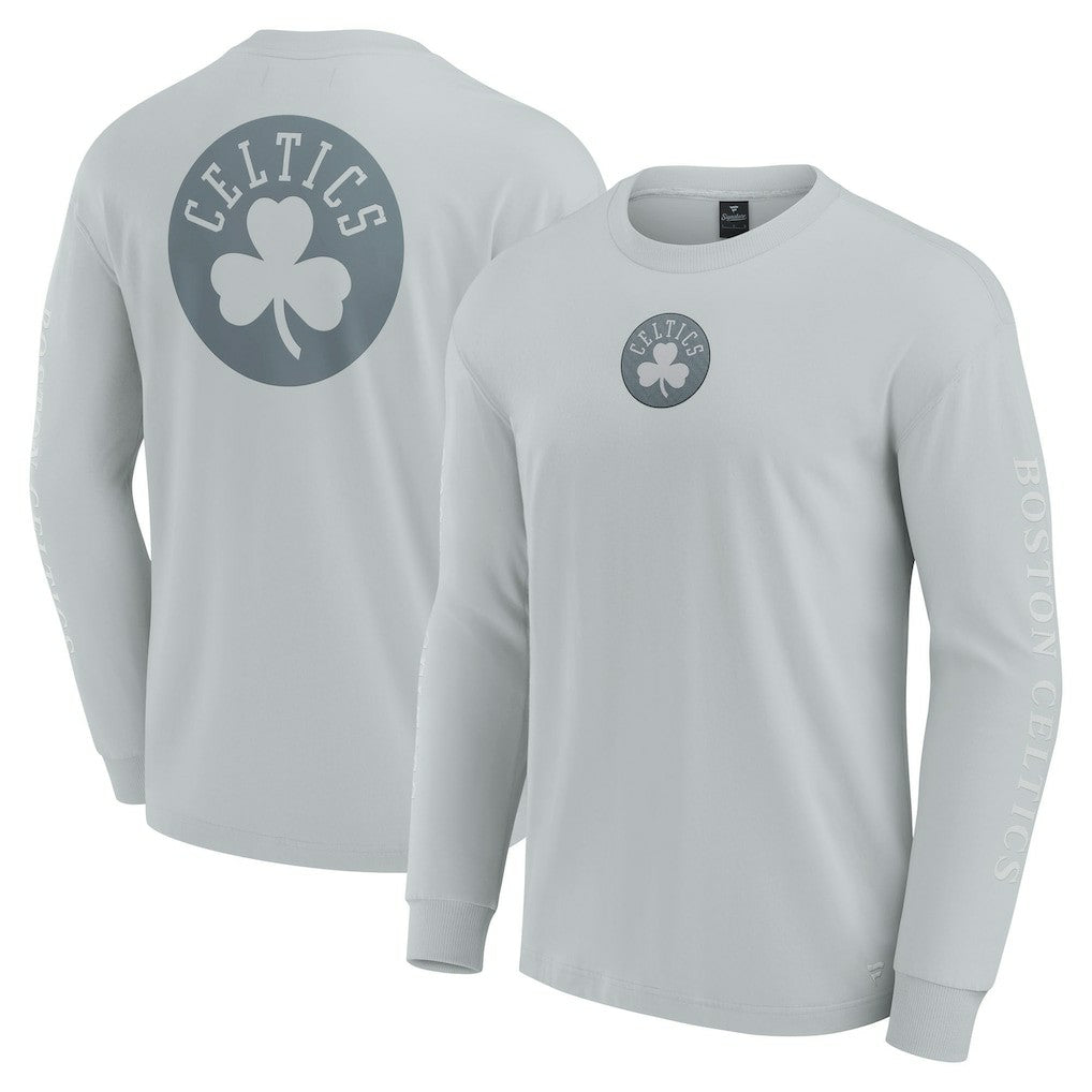 Boston Celtics Elements Strive Long Sleeve T-Shirt  Gray