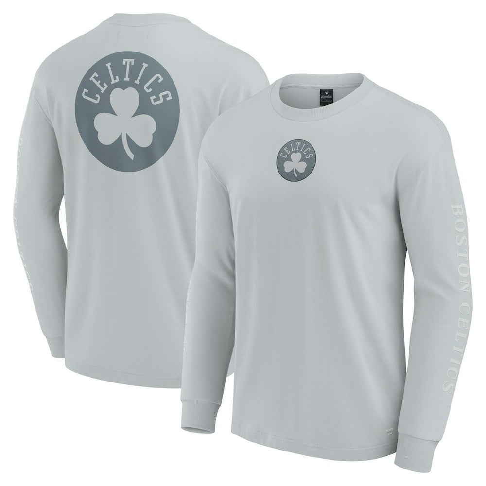 Boston Celtics Elements Strive Long Sleeve T-Shirt  Gray