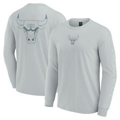 Chicago Bulls Elements Strive Long Sleeve T-Shirt  Gray