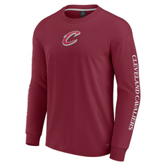 Cleveland Cavaliers Elements Strive Long Sleeve T-Shirt  Wine