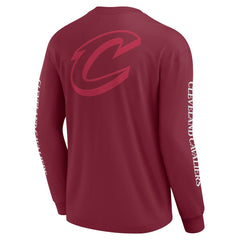 Cleveland Cavaliers Elements Strive Long Sleeve T-Shirt  Wine