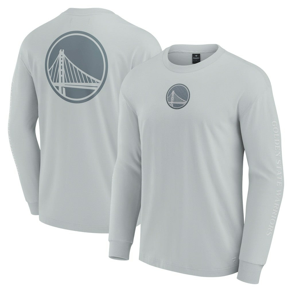 Golden State Warriors Elements Strive Long Sleeve T-Shirt  Gray