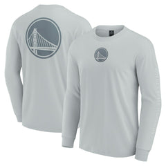 Golden State Warriors Elements Strive Long Sleeve T-Shirt  Gray