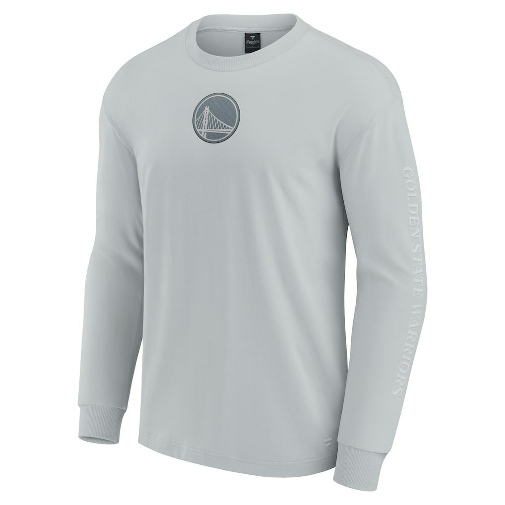 Golden State Warriors Elements Strive Long Sleeve T-Shirt  Gray