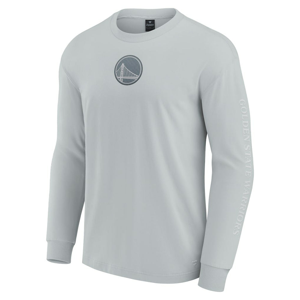 Golden State Warriors Elements Strive Long Sleeve T-Shirt  Gray