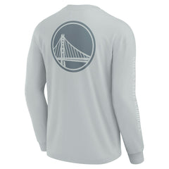 Golden State Warriors Elements Strive Long Sleeve T-Shirt  Gray