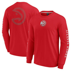Atlanta Hawks Elements Strive Long Sleeve T-Shirt  Red