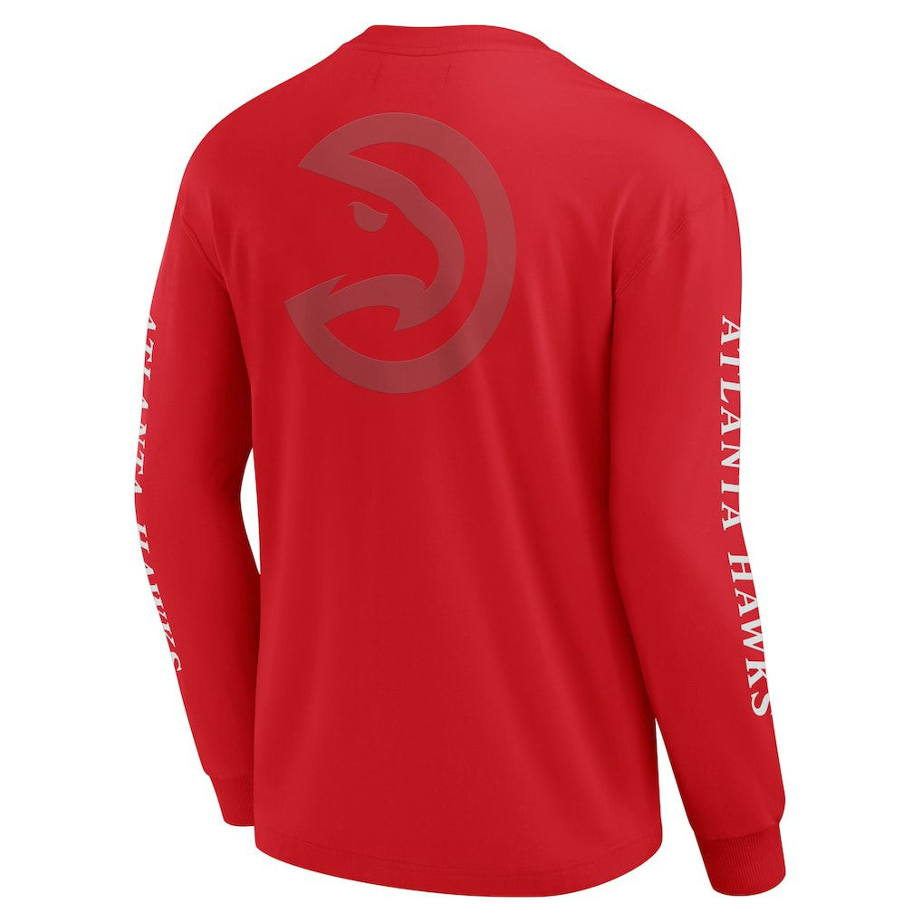 Atlanta Hawks Elements Strive Long Sleeve T-Shirt  Red