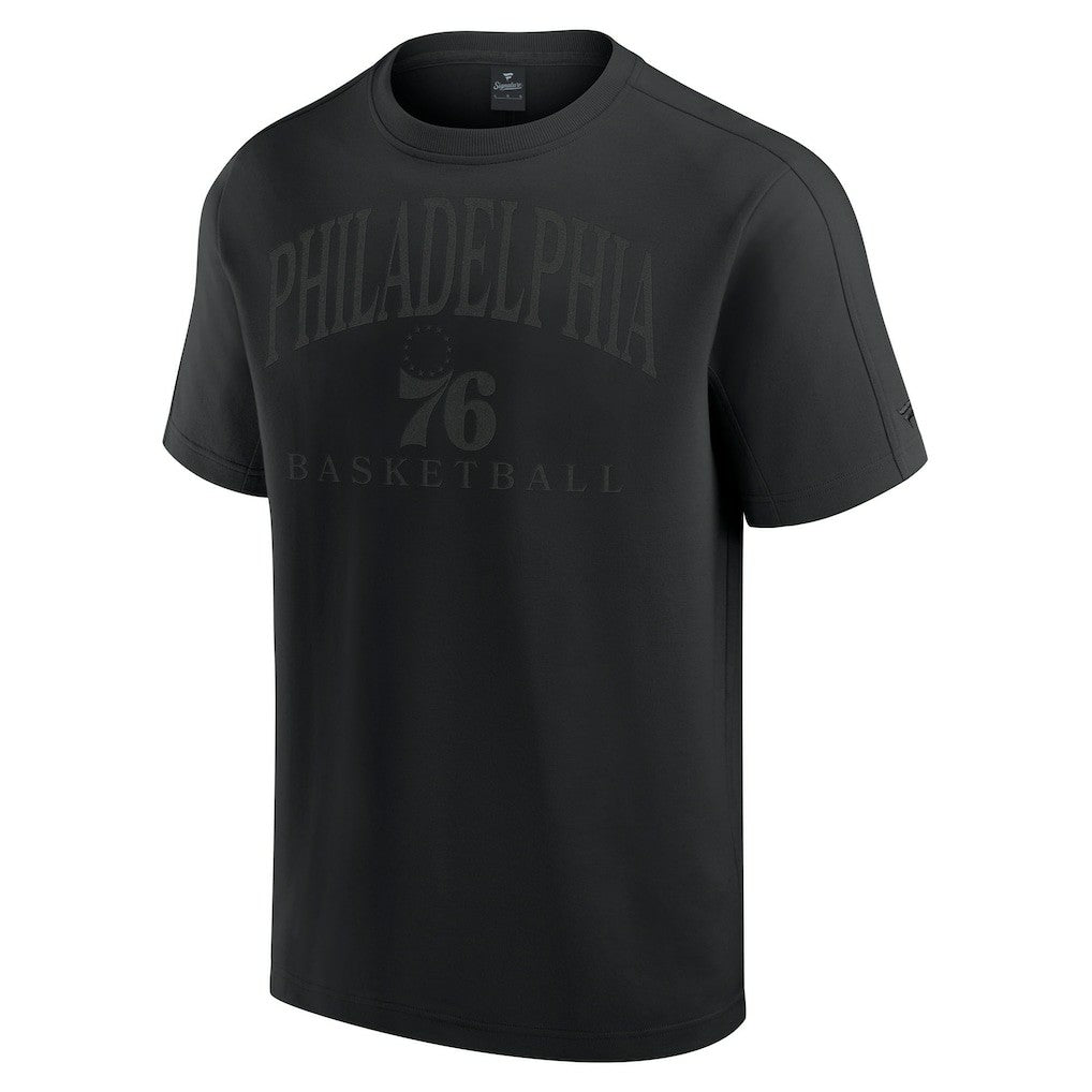 Philadelphia 76ers Flex Tri-Blend T-Shirt Black