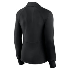 Boston Celtics Women's Elements Match Raglan Quarter-Zip Top Black