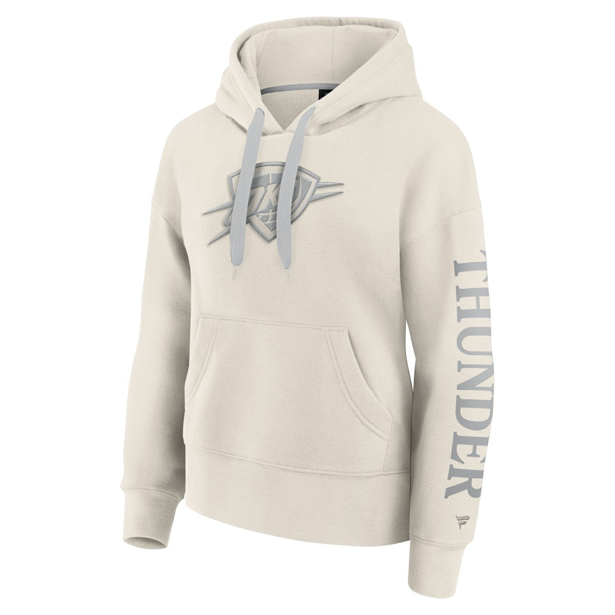 Oklahoma City Thunder Women's Elements Next Pullover Hoodie Cream