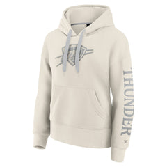 Oklahoma City Thunder Women's Elements Next Pullover Hoodie Cream