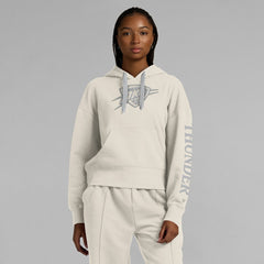Oklahoma City Thunder Women's Elements Next Pullover Hoodie Cream