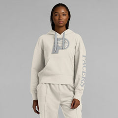 Indiana Pacers Women's Elements Next Pullover Hoodie Cream